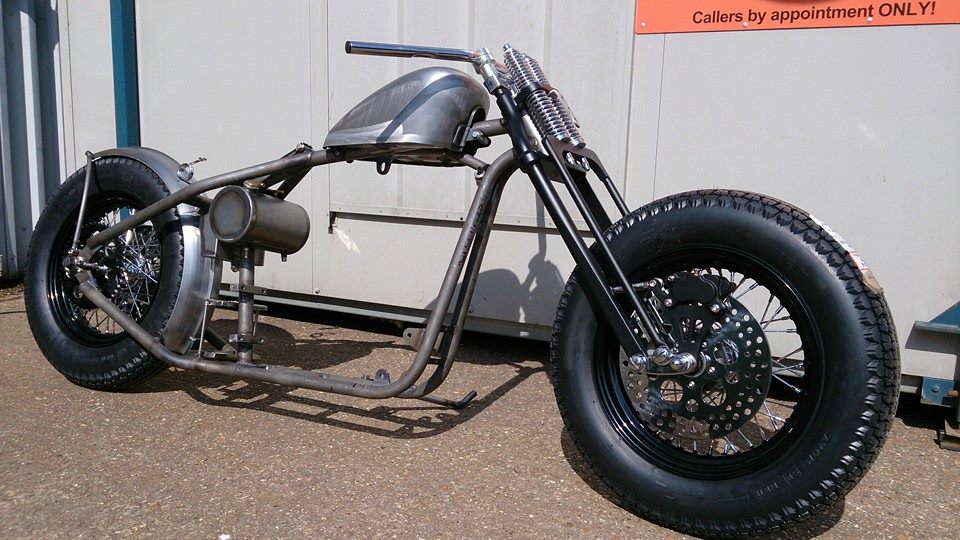 Bobber rolling chassis for shop sale